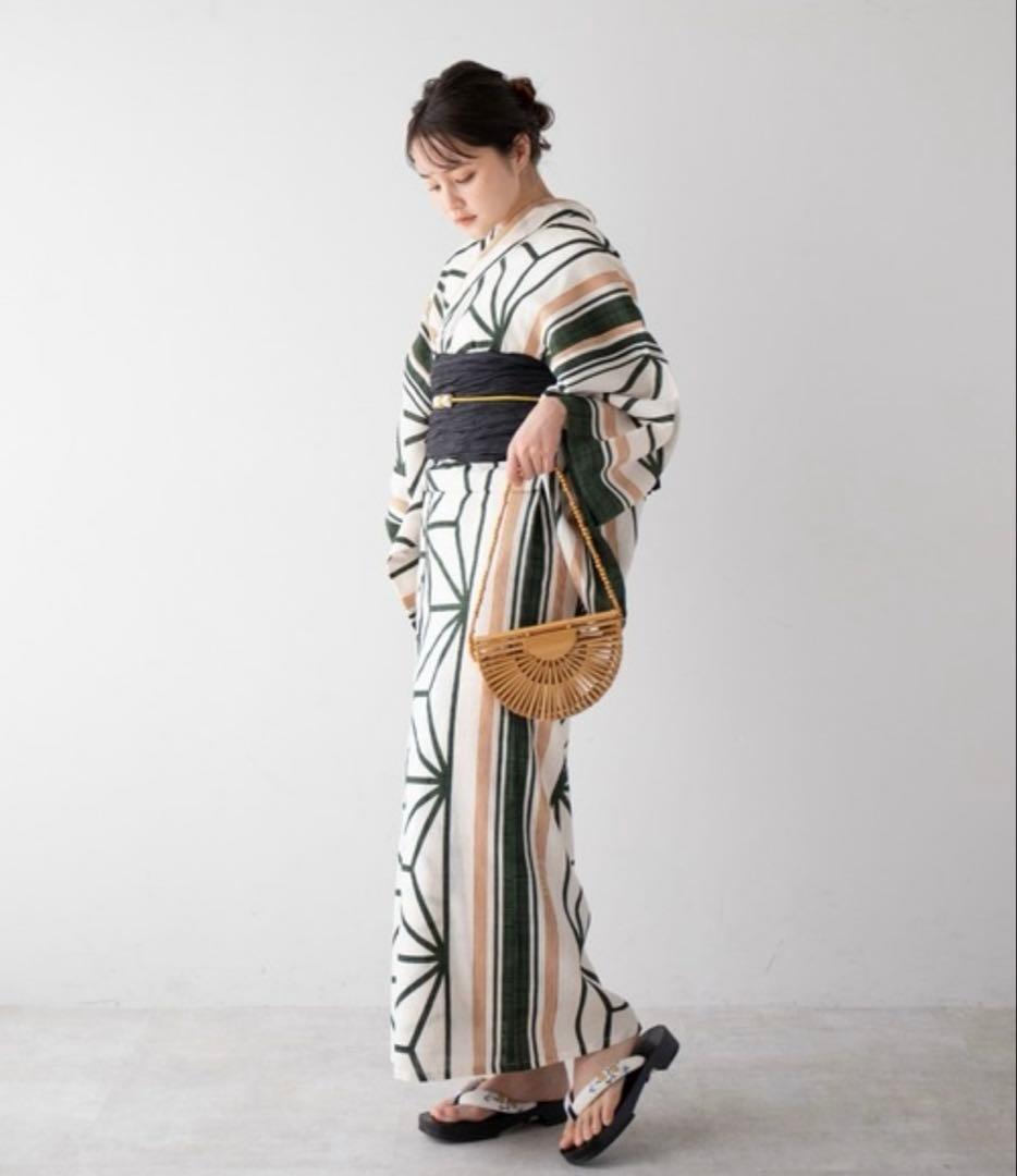 【新品未使用】ゆかた館グレース　浴衣5点セット