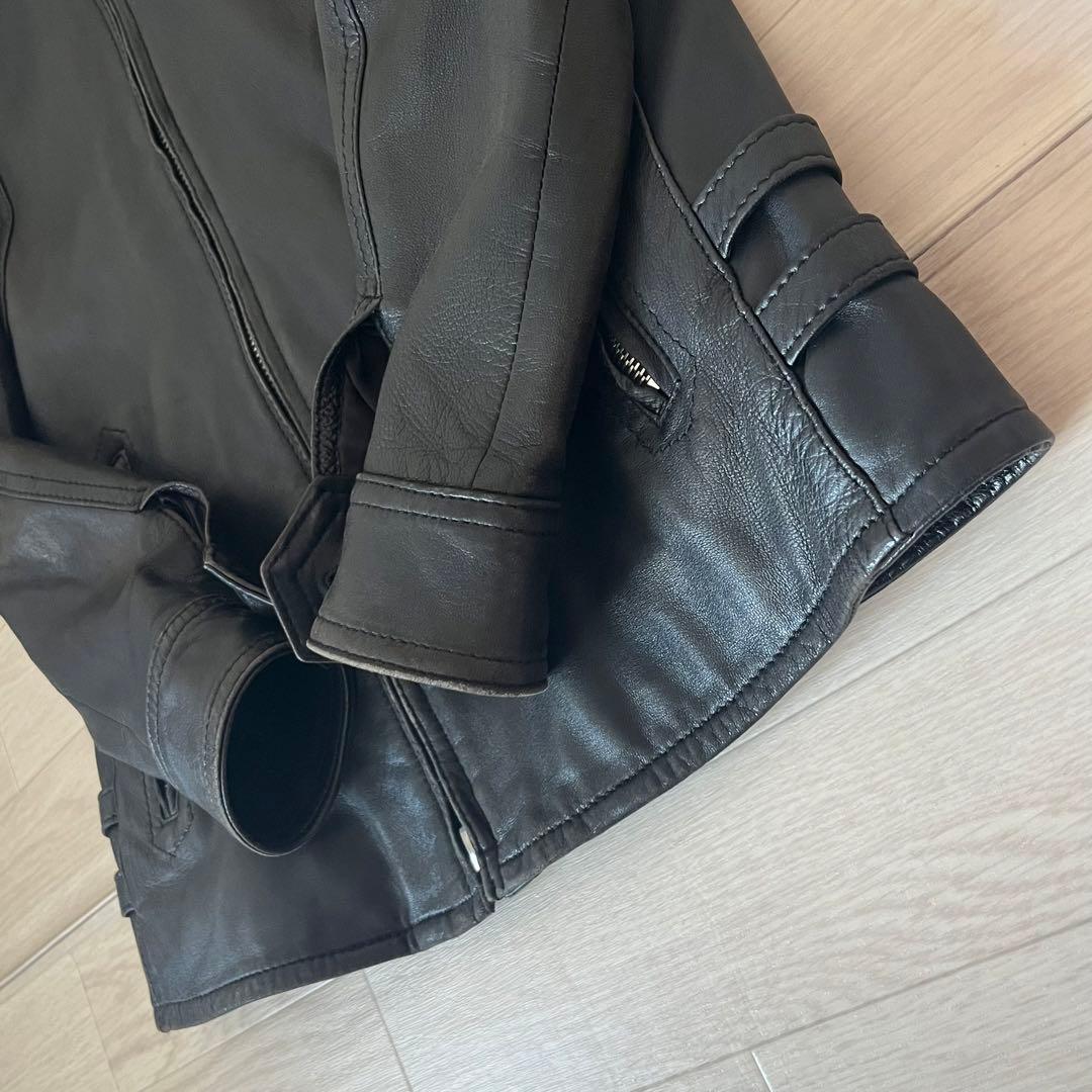 【名作】ルードギャラリー シープスキン シングルライダーズジャケット 2 ロック