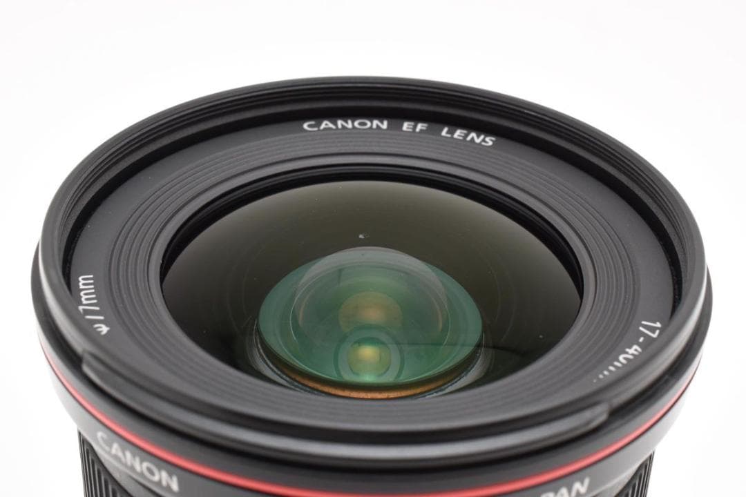 美品　フィルター付　Canon EF17-40mm F4L USM