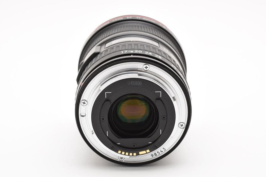 美品　フィルター付　Canon EF17-40mm F4L USM