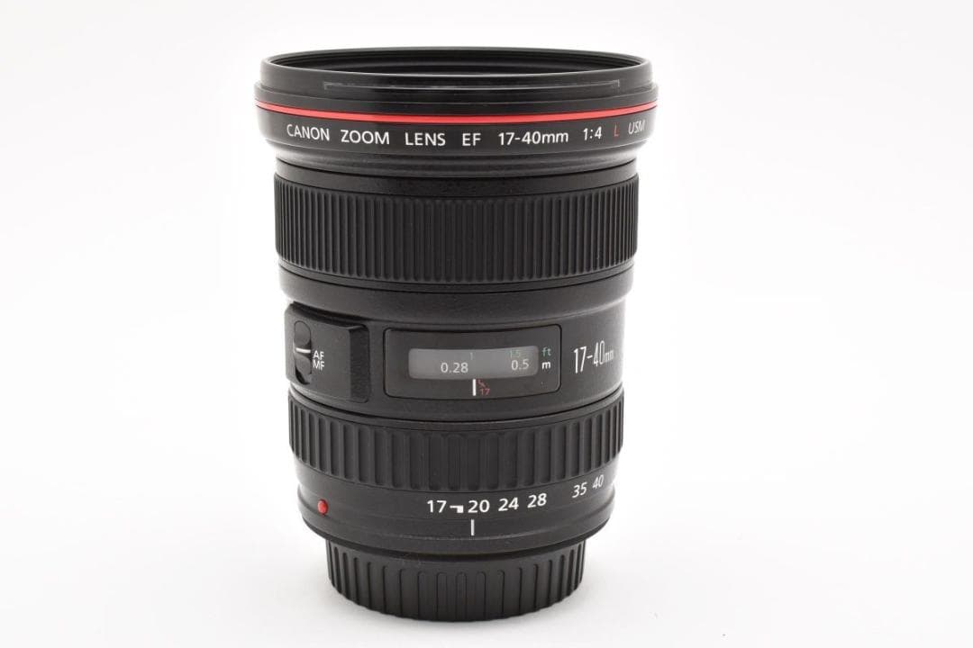 美品　フィルター付　Canon EF17-40mm F4L USM