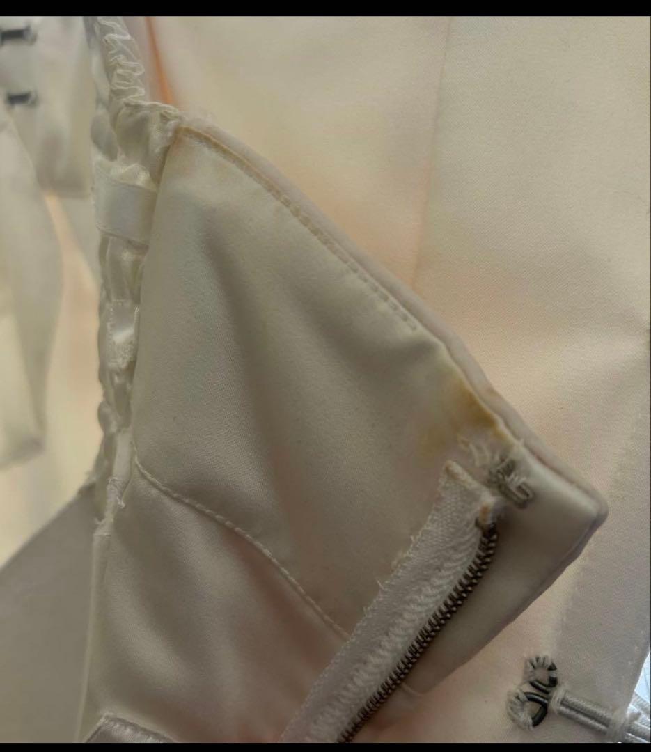 【メルカリ市限定半額出品】ウェディングドレス Aライン ロングトレーン