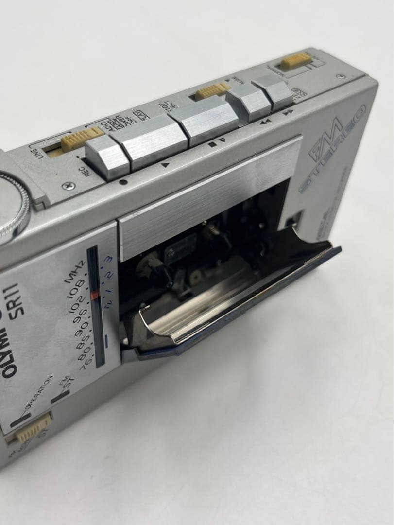 OLYMPUS オリンパス SR11 FMステレオ マイクロカセットレコーダー