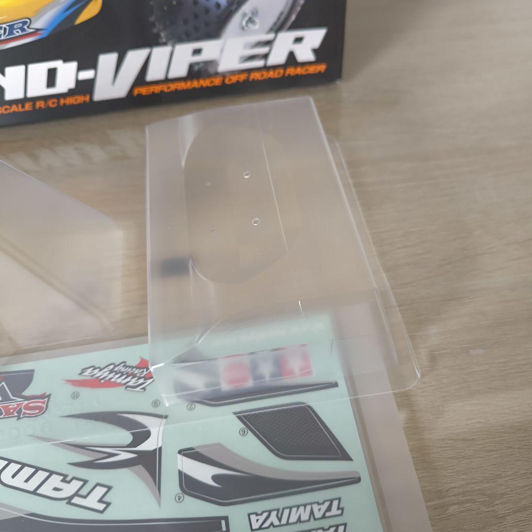 タミヤDT-02 サンドバイパー ボディ ステッカー タイヤ ホイール