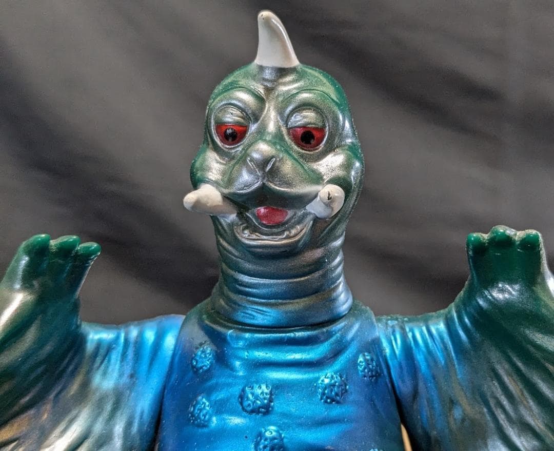 ぺギラ「ウルトラQ」登場怪獣（ブルマァク復刻）ソフビフィギュア