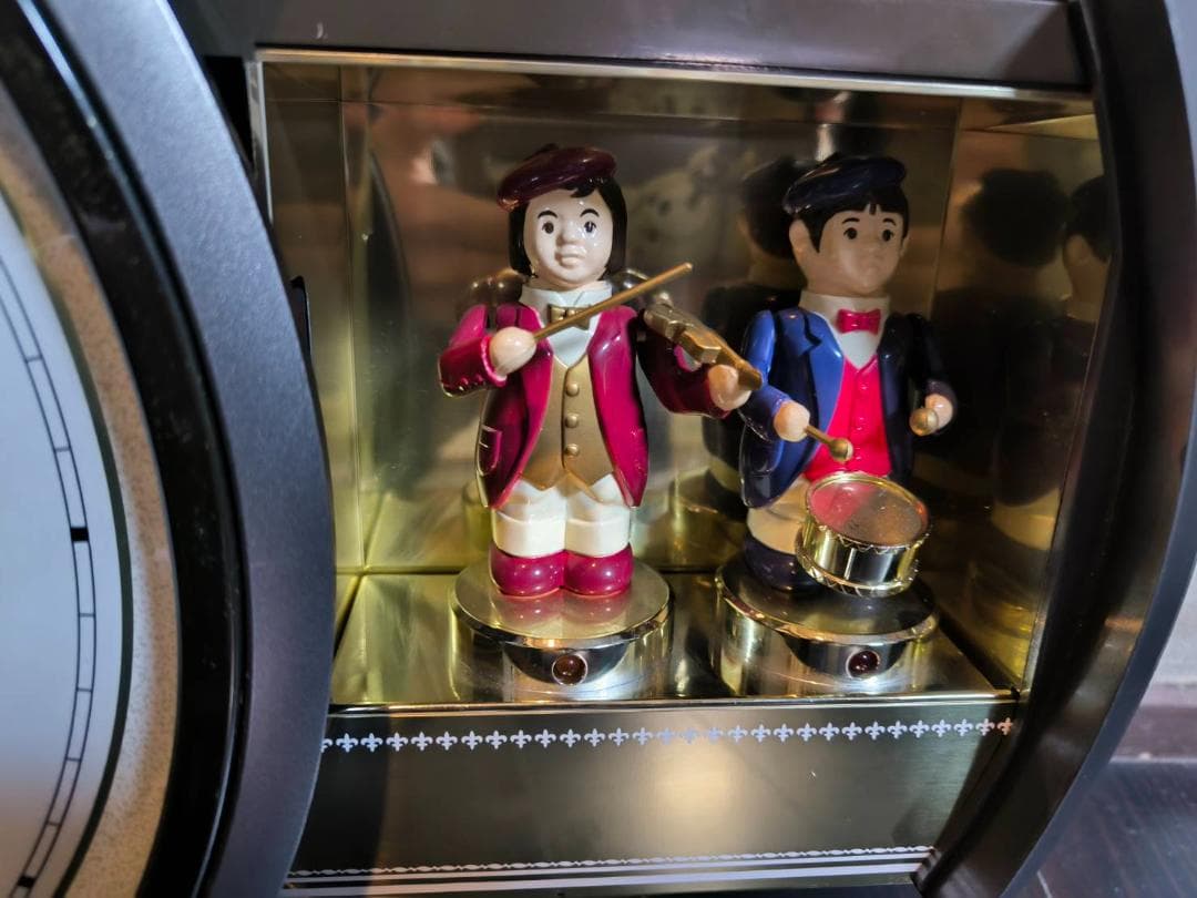 リズム時計 スモールワールド音楽隊 ジャンク品　4MH638