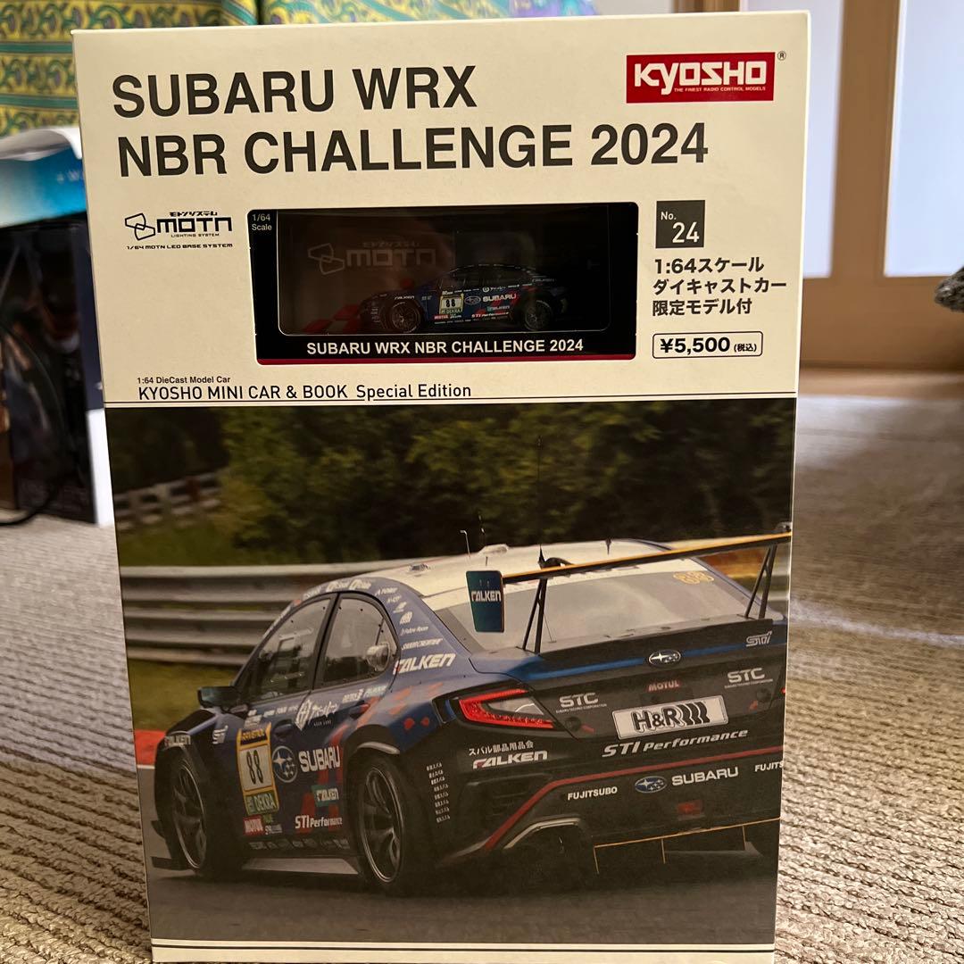 ミニカー SUBARU WRX NBR CHALLENGE 2024