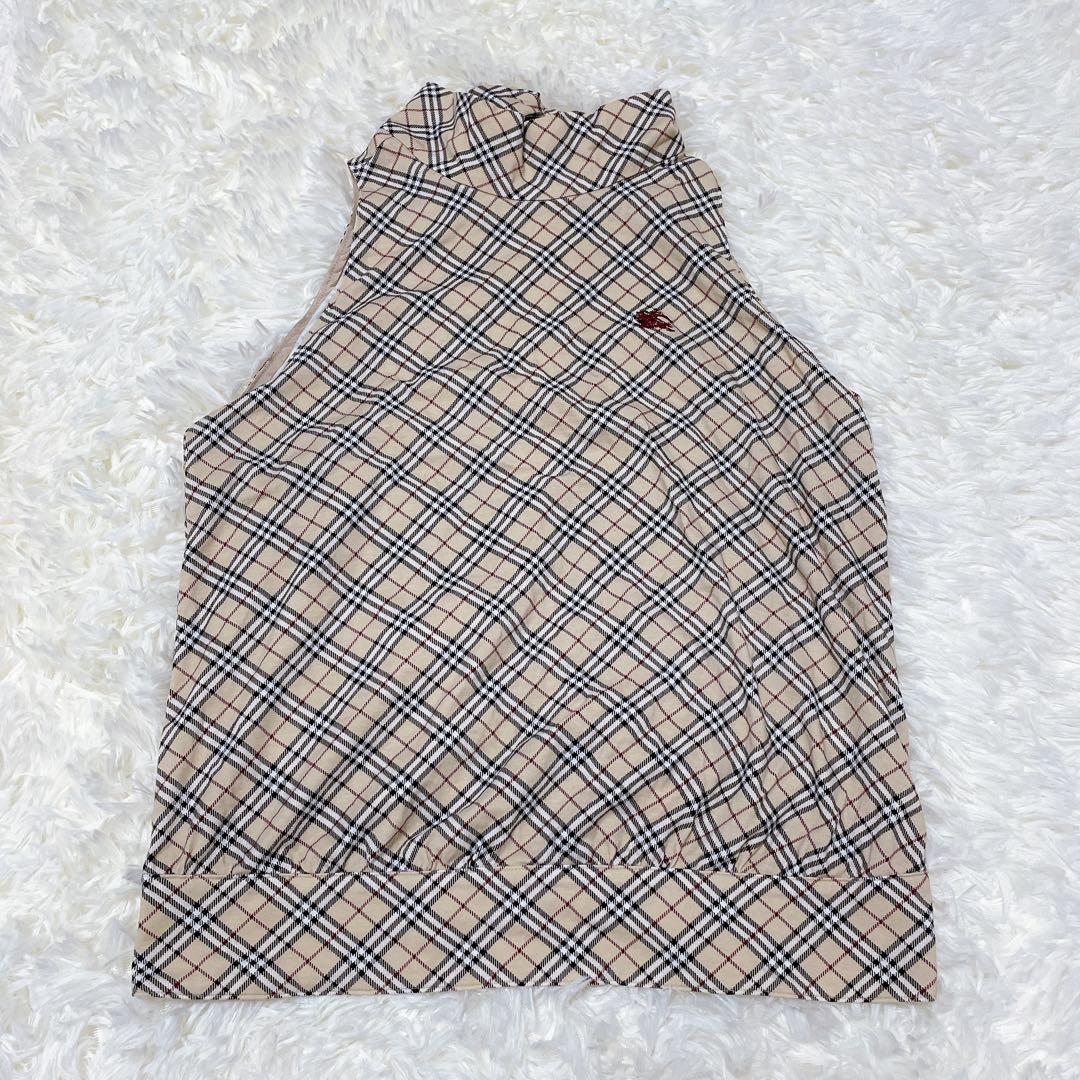 burberry バーバリー　ノバチェック　ホルターネック　ノースリーブ