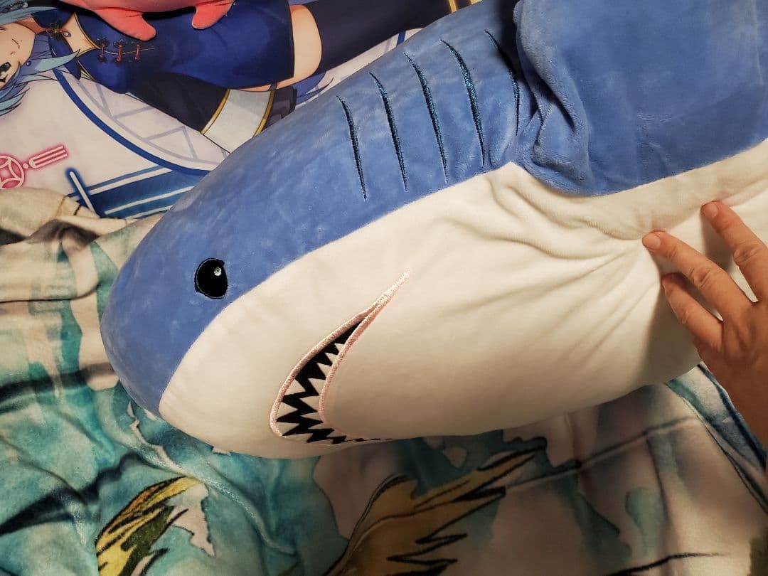 リモチャレS賞、GIGA SHARK ぬいぐるみ 約140cm