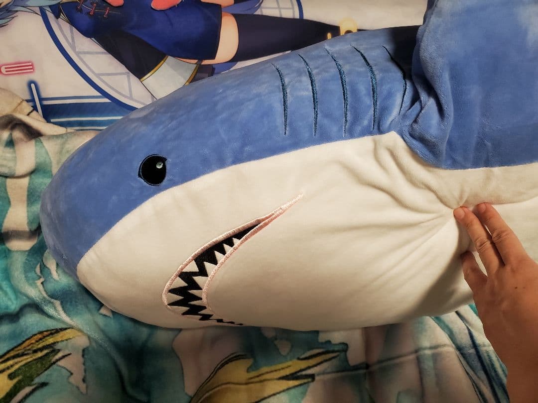 リモチャレS賞、GIGA SHARK ぬいぐるみ 約140cm