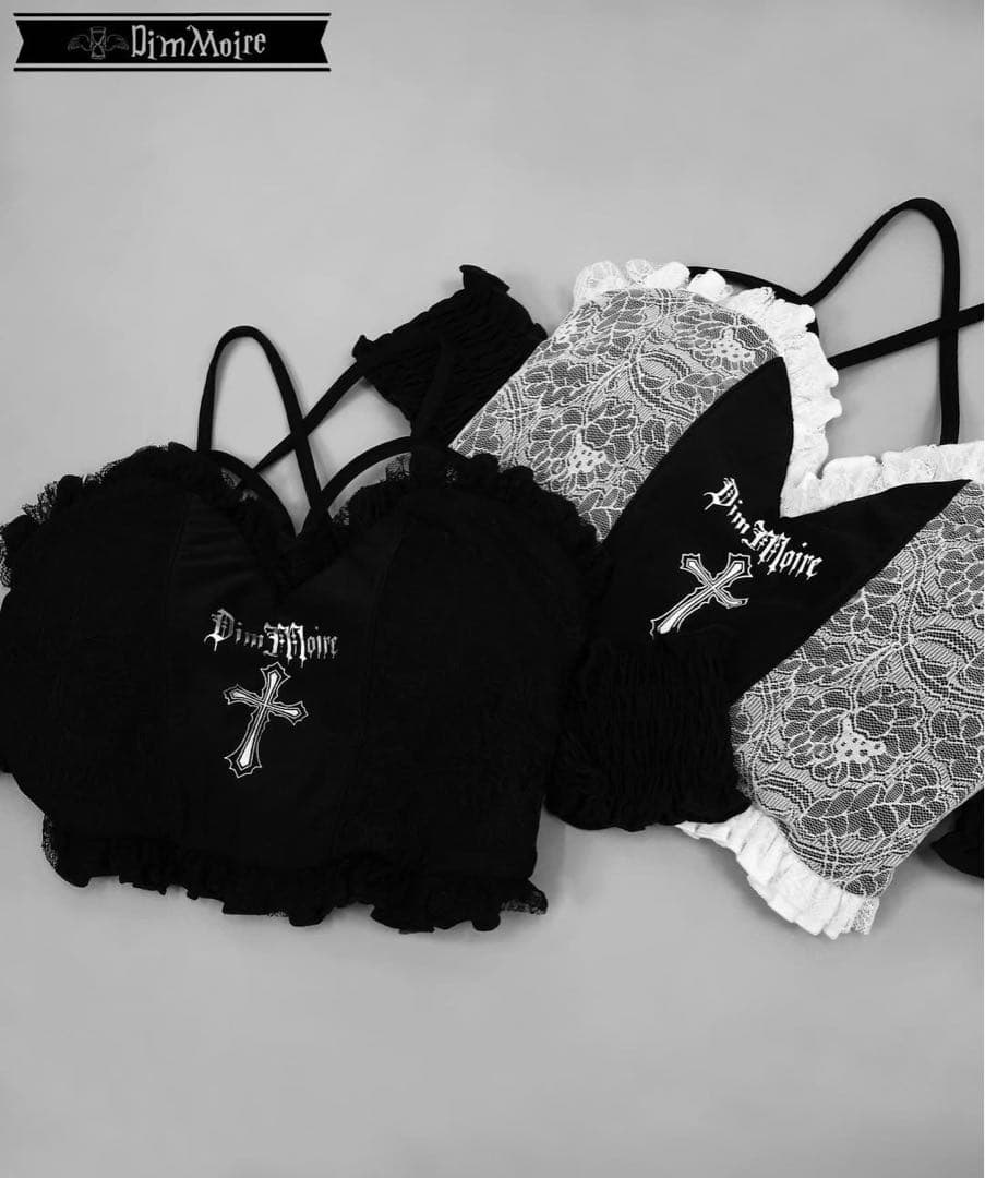 最終値下げ 新品未使用 dimmoire 十字の誓いスイムウェア 黒