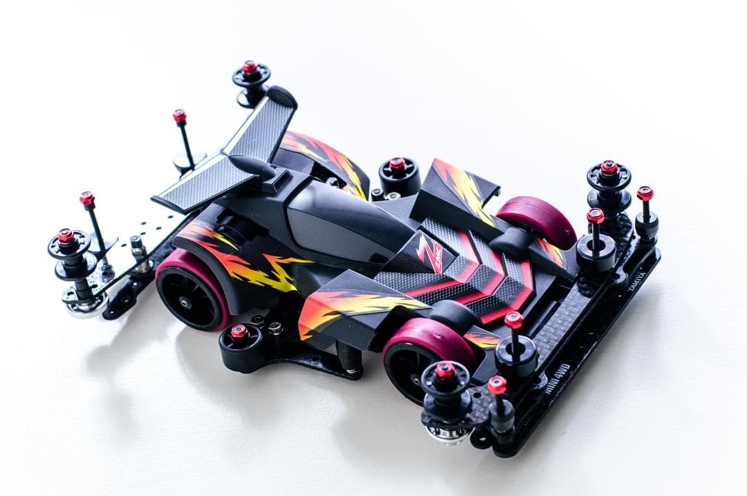 ミニ四駆完成品★ネオトライダガーZMC カーボンSP VZカスタム未走行