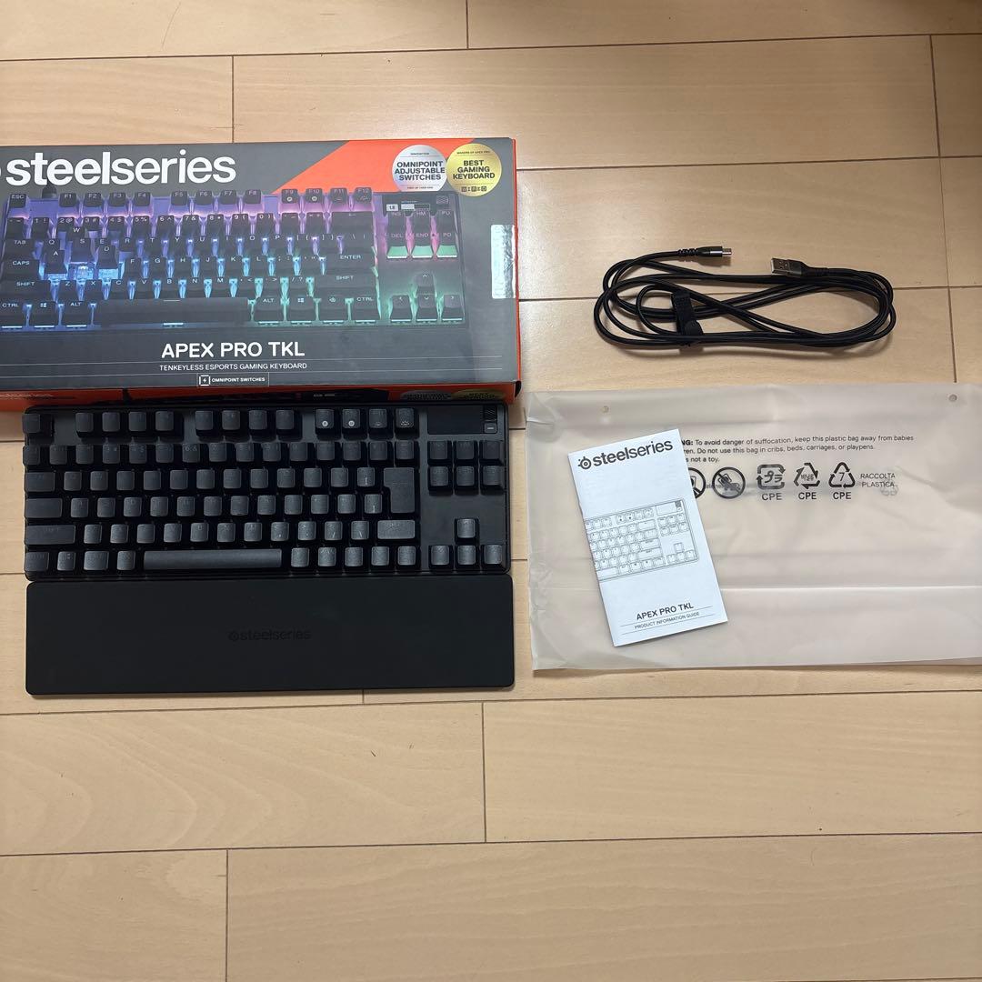 SteelSeries Apex Pro TKL ゲーミングキーボード