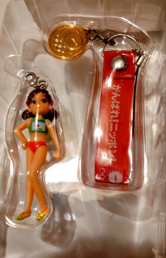 未使用　箱入り　オリンピック　リカちゃん　ストラップ　3個セット