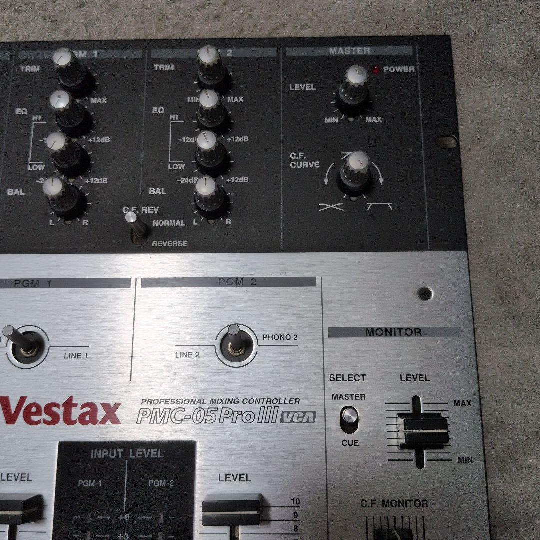 かんぐりる　Vestax PMC-05Pro III VCA 美品 動作品