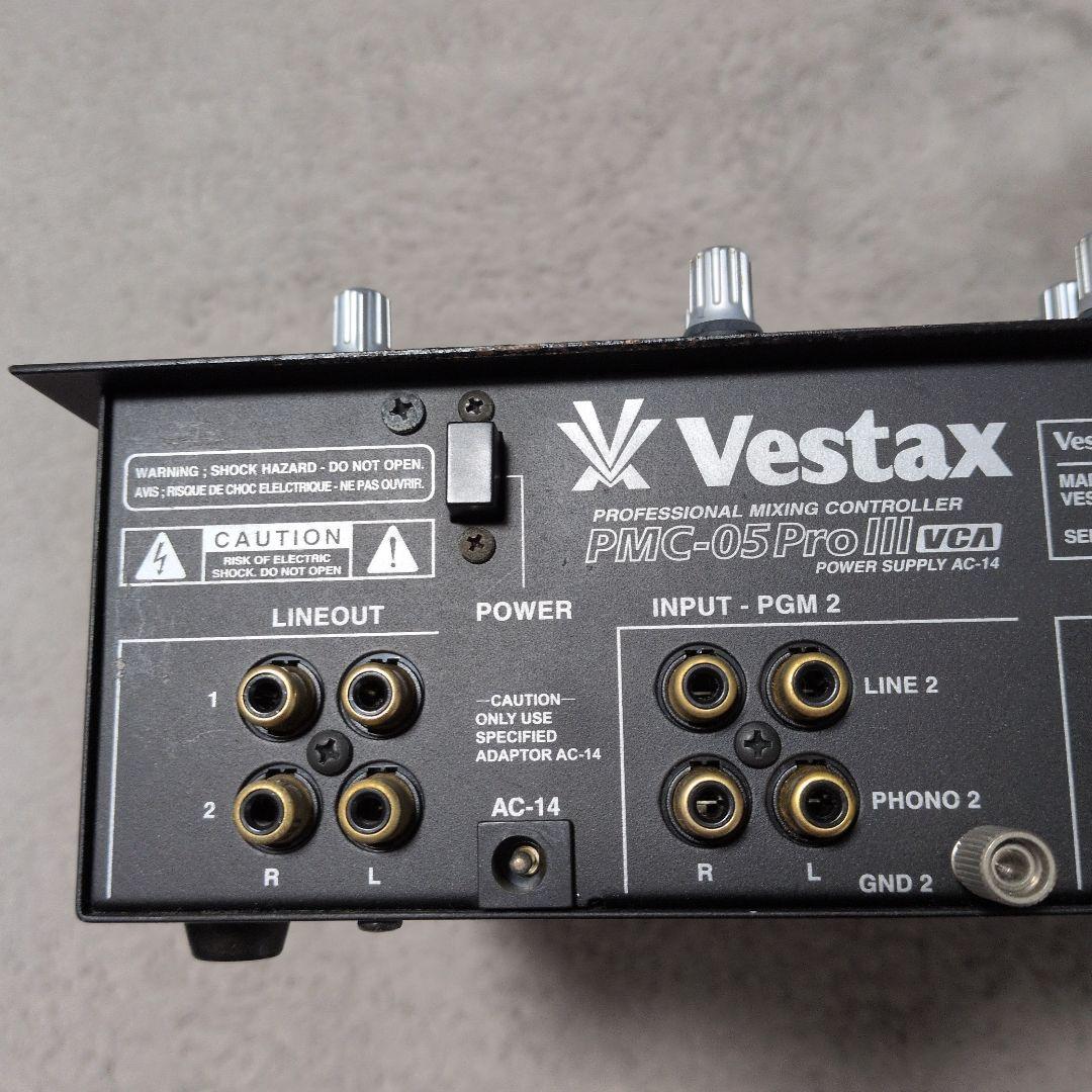 かんぐりる　Vestax PMC-05Pro III VCA 美品 動作品