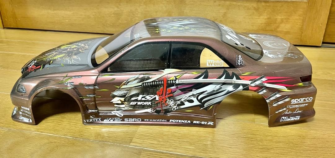 【希少】HPI JZX100 マークⅡ リアル ライトユニット＋グリル