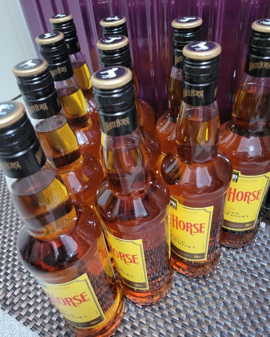 新品未開封【ホワイトホースファインオールド700ml】×10本