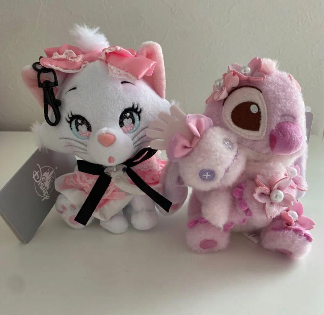 【新品】ディズニー ぬいぐるみ フラッフィープラッシー ミッキー ミニー 誕生日