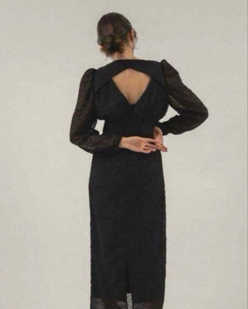 Knuth Marf 背中開きシアードレス M