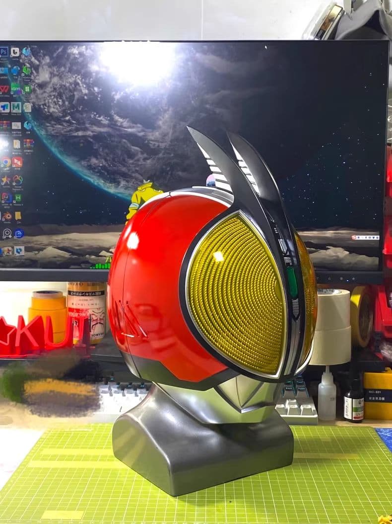 仮面ライダー555 ファイズ ブラスターフォーム 1/1 着用可能ヘルメット