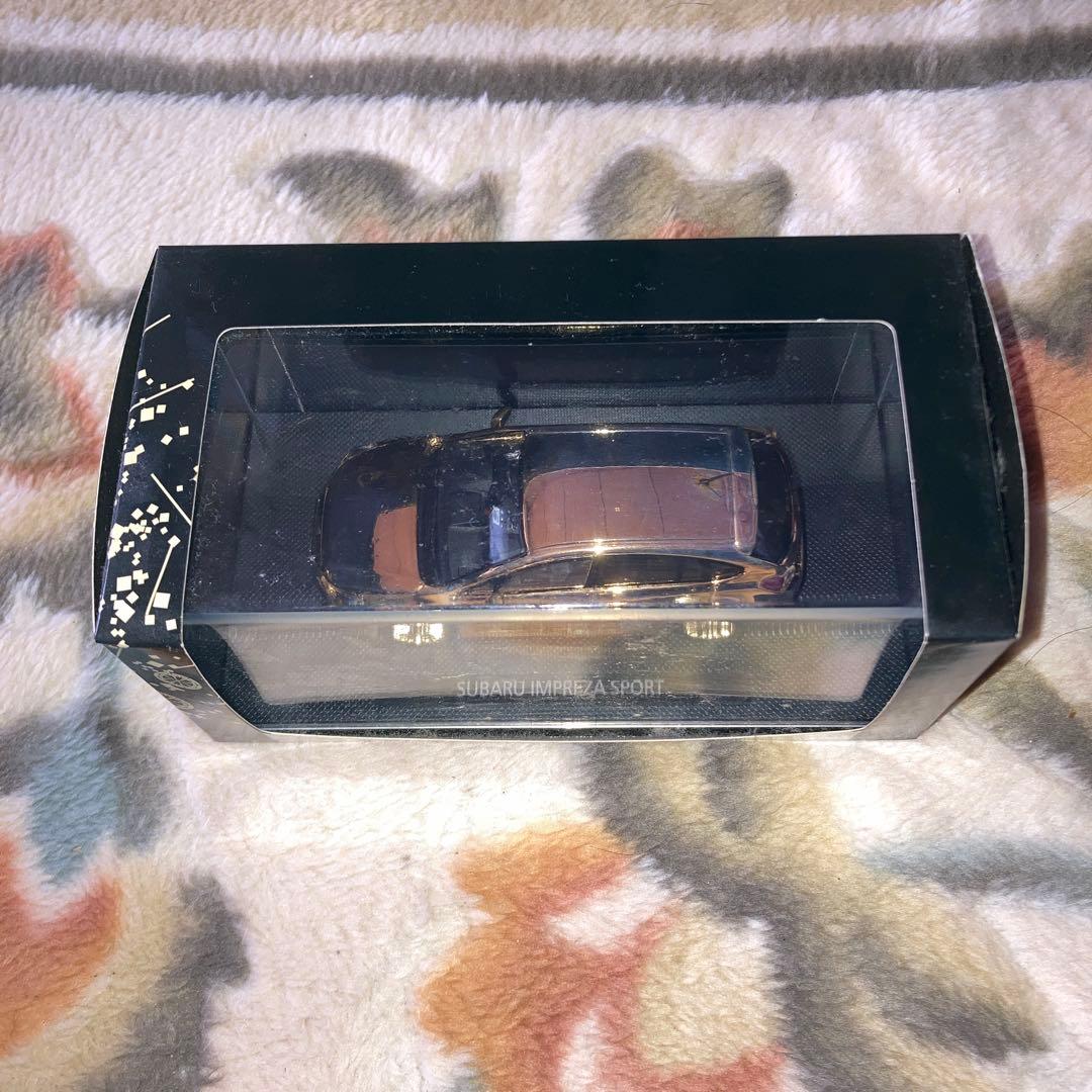 スバルインプレッサスポーツミニカー新品未開封レアゴールド色