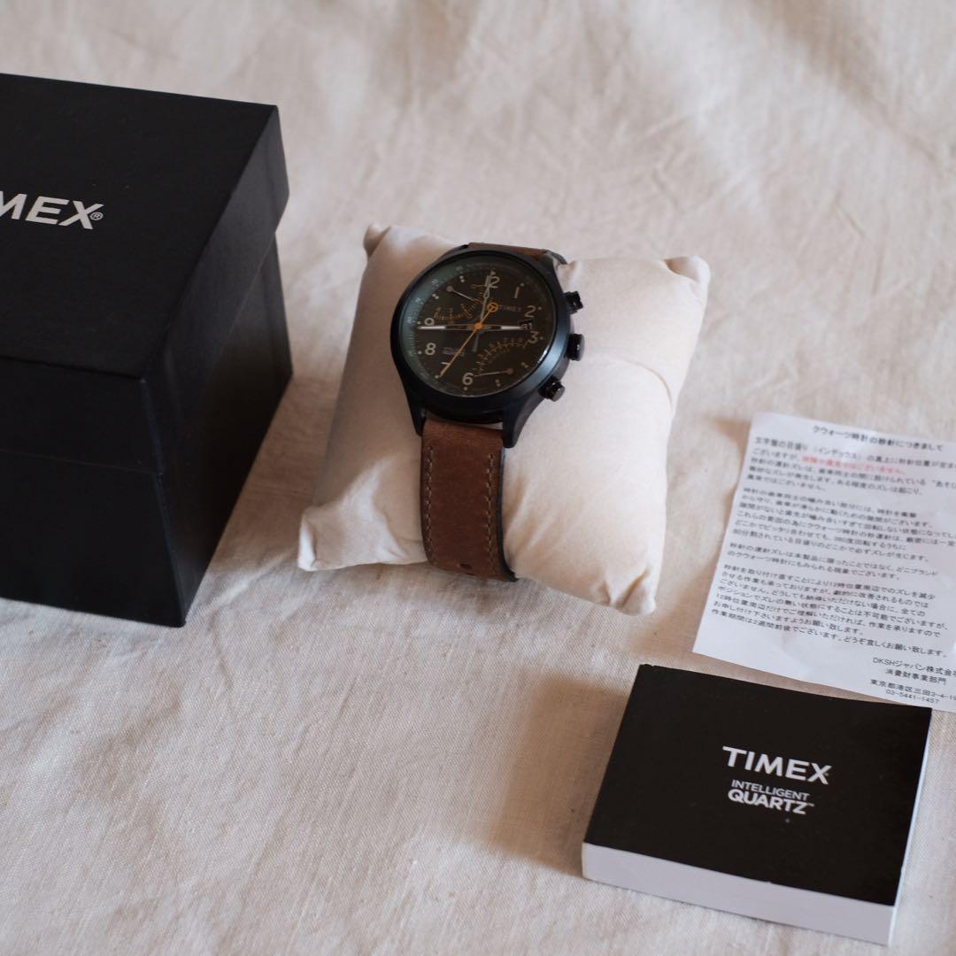 TIMEX インテリジェントクオーツ フライバック クロノグラフ　T2P381