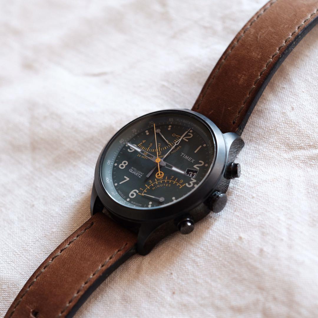 TIMEX インテリジェントクオーツ フライバック クロノグラフ　T2P381