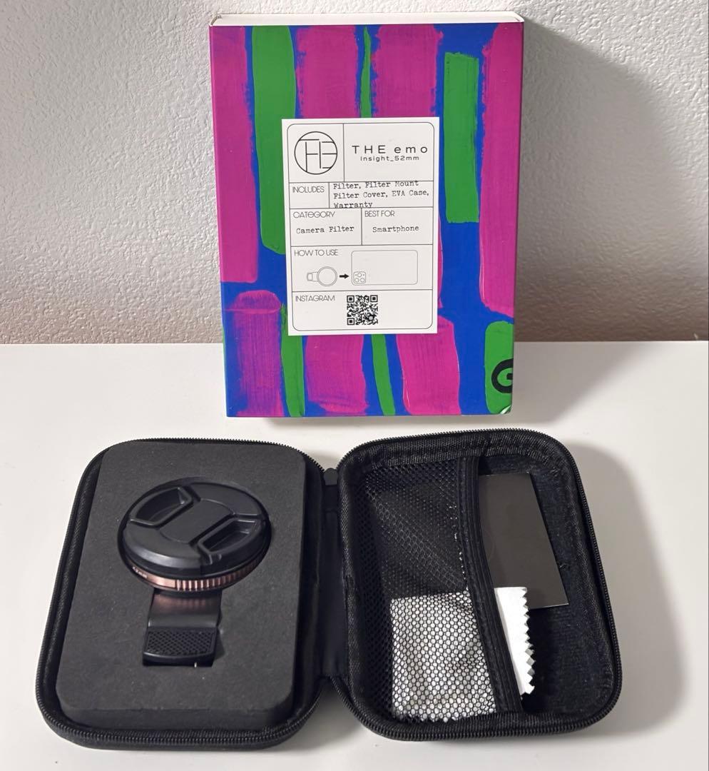 【24時間匿名発送】THE emo Insight 光の反射を抑えるスマホレンズ