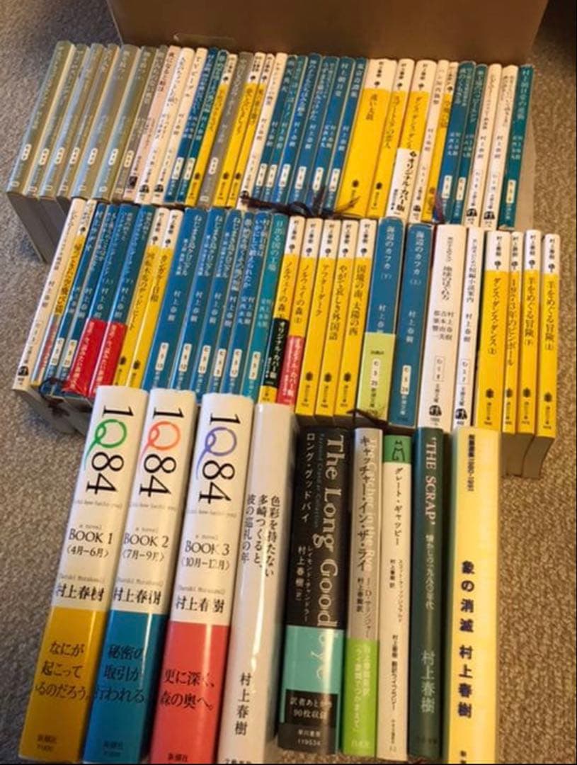 村上春樹の本69冊　スコット・フィッツェラルド　キャッチャー・イン・ザ・ライ
