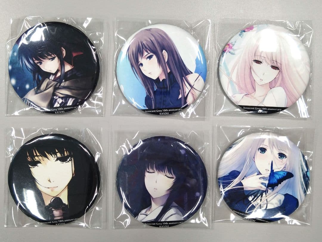 Innocent Grey 缶バッジ6個セット