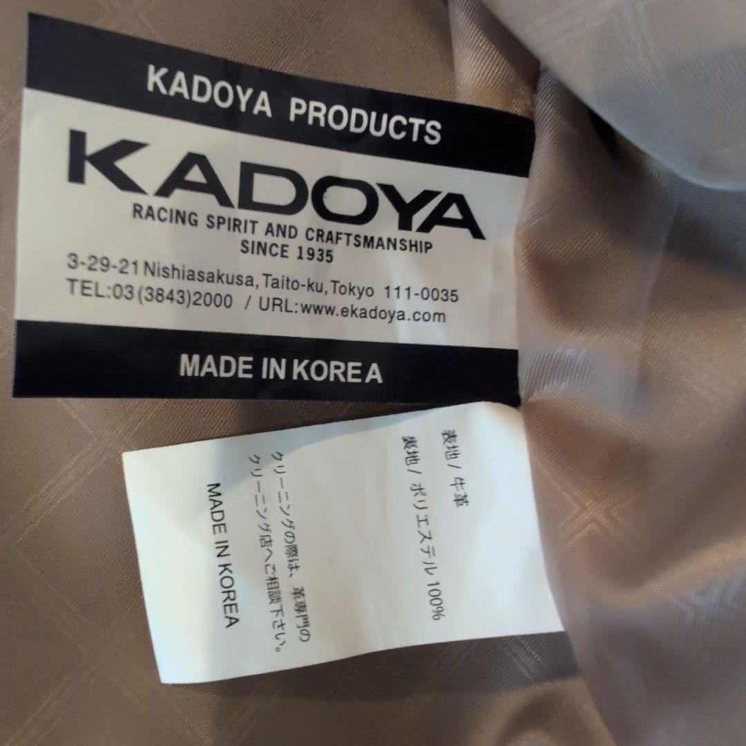 カドヤ ライダースジャケット レザージャケット