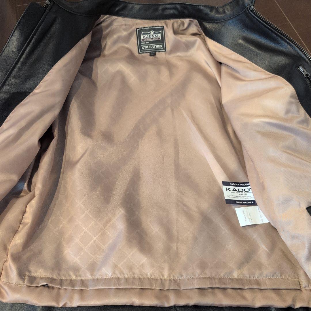 カドヤ ライダースジャケット レザージャケット