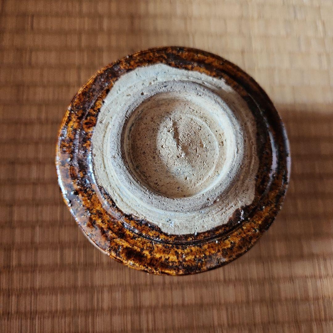 古い唐津筒茶碗