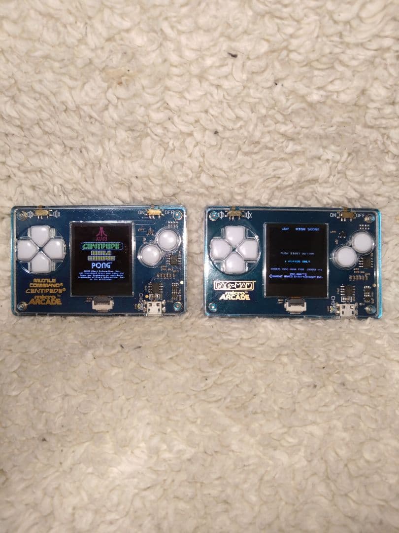 【ATARI micro ARCADE】2種類