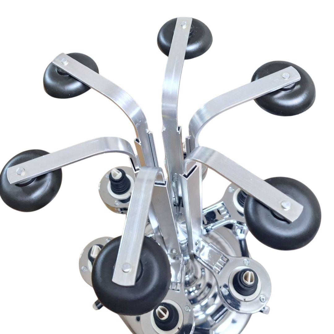 回転式 6連 ボトルディスペンサー 動作確認済 洗浄済 業務用 バー用品