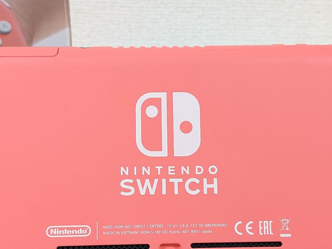 Switch Lite ピンク