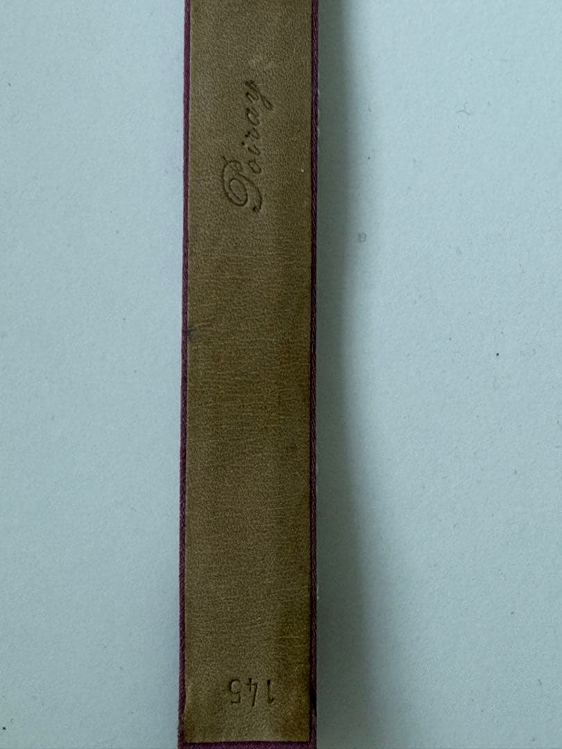 n*o様 ポアレPoiray マプルミエ 腕時計 純正ベルト　145mmパール