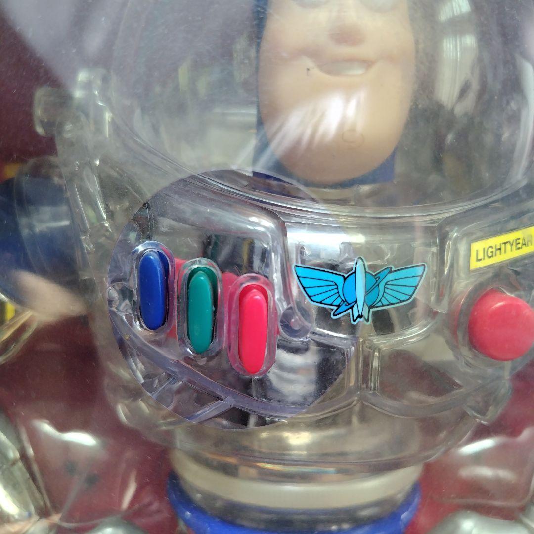 バズライトイヤー　スケルトン　クリア　トイストーリー　トーキング　英語