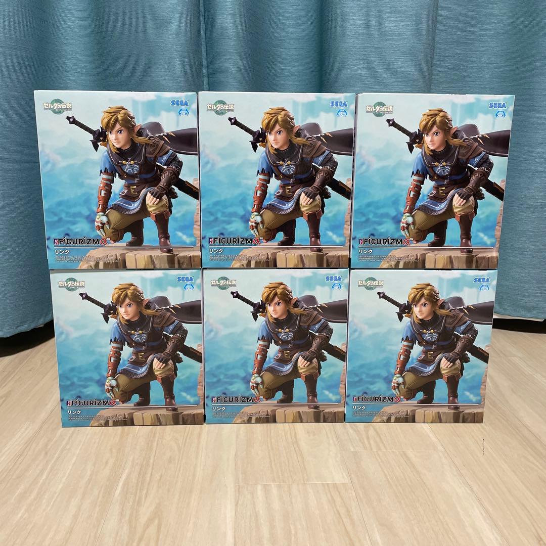 [未開封] ゼルダ　FiGURiZMaリンク フィギュア 6体セットまとめ売り