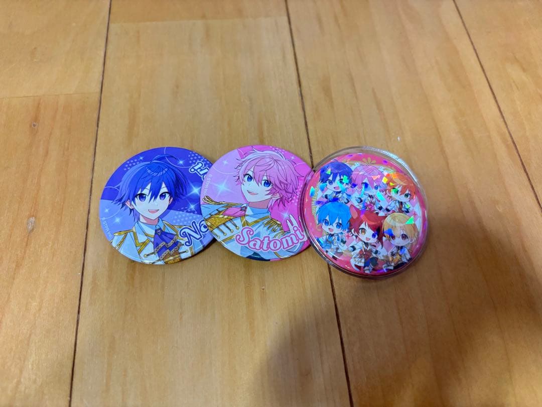 すとぷり ジェル キャラクターバッジ＆アクリルキーホルダーセット