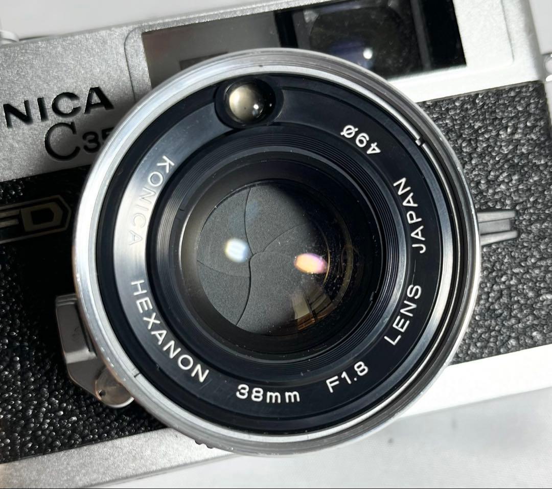 【完動品】Konica C35 FD フィルムカメラ 動作確認済み