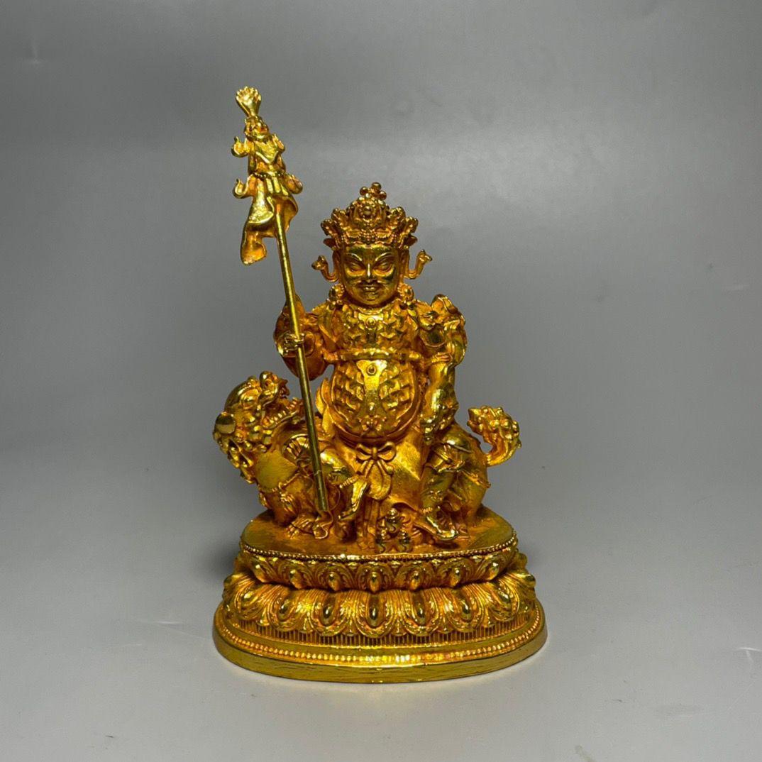 仏教美術 財宝天王仏像 密教供養仏像 開運 風水 招財 置物 工芸品