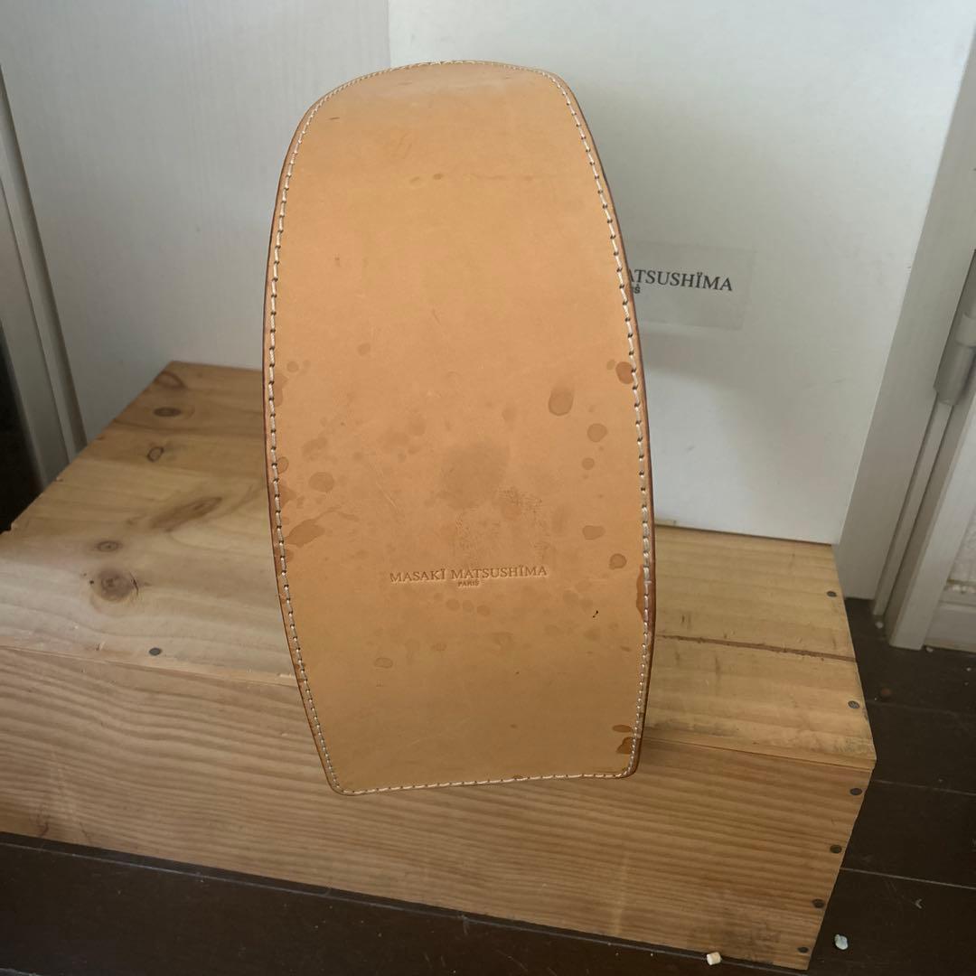 MASAKI MATSUSHIMA 黒レザー バッグ