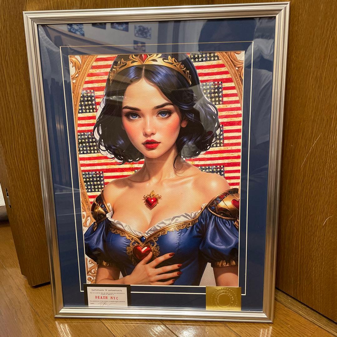 額込 世界限定100枚DEATH NYC アートポスター 現代アート 31