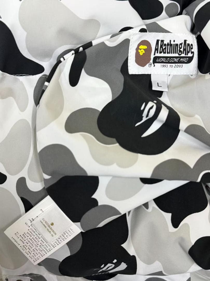 激レア　bapeリバーシブルダウンジャケット　早い者勝ち