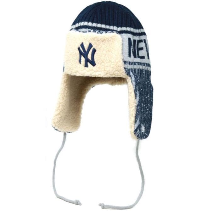 ニューエラ　ニットトラッパー　ヤンキース