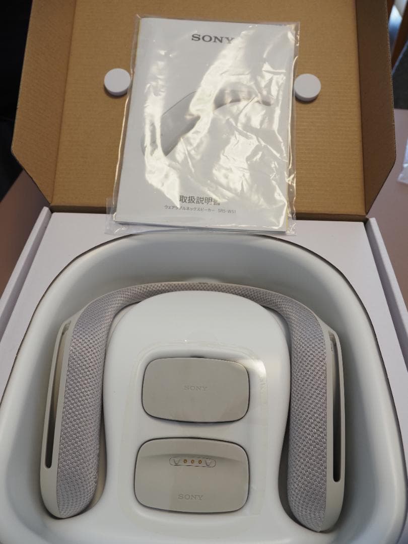 ソニー SONY ウェアラブルネックスピーカー SRS-WS1