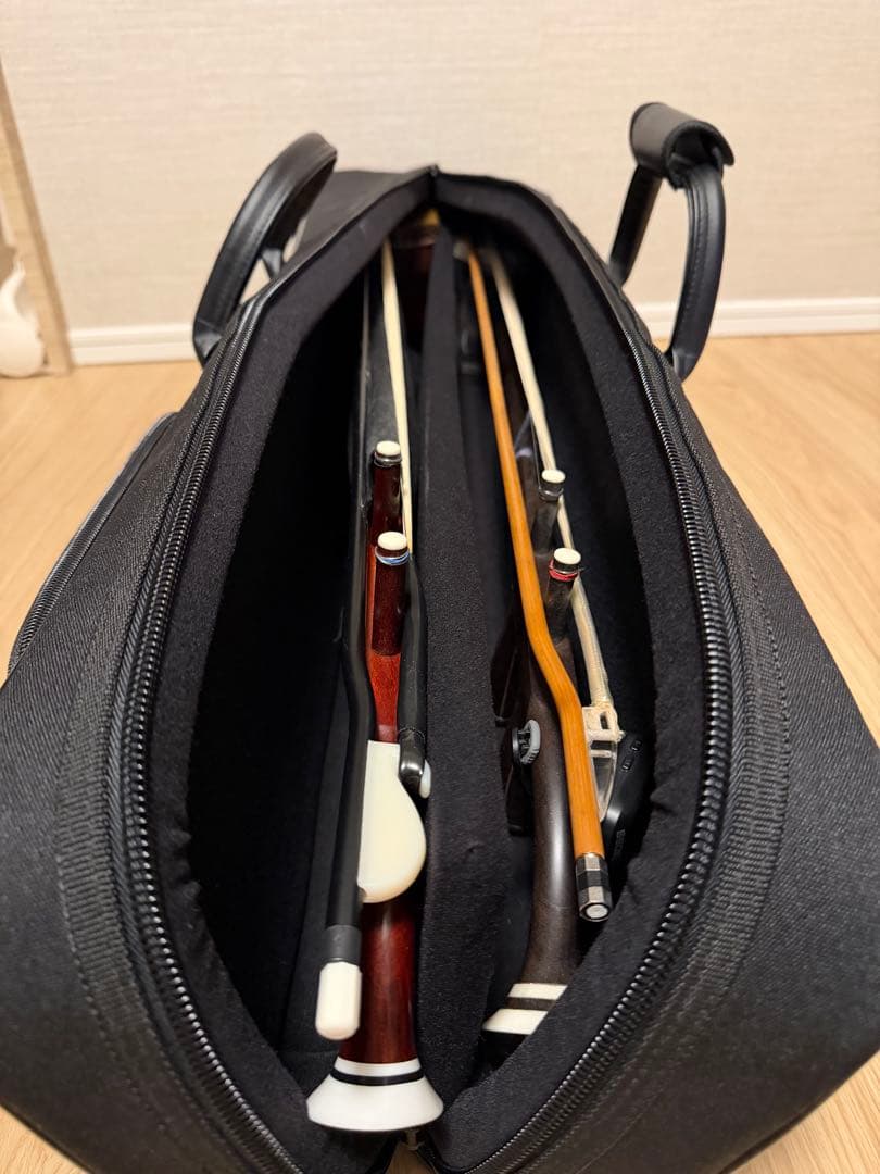 二胡用　セミハードケース　２本用
