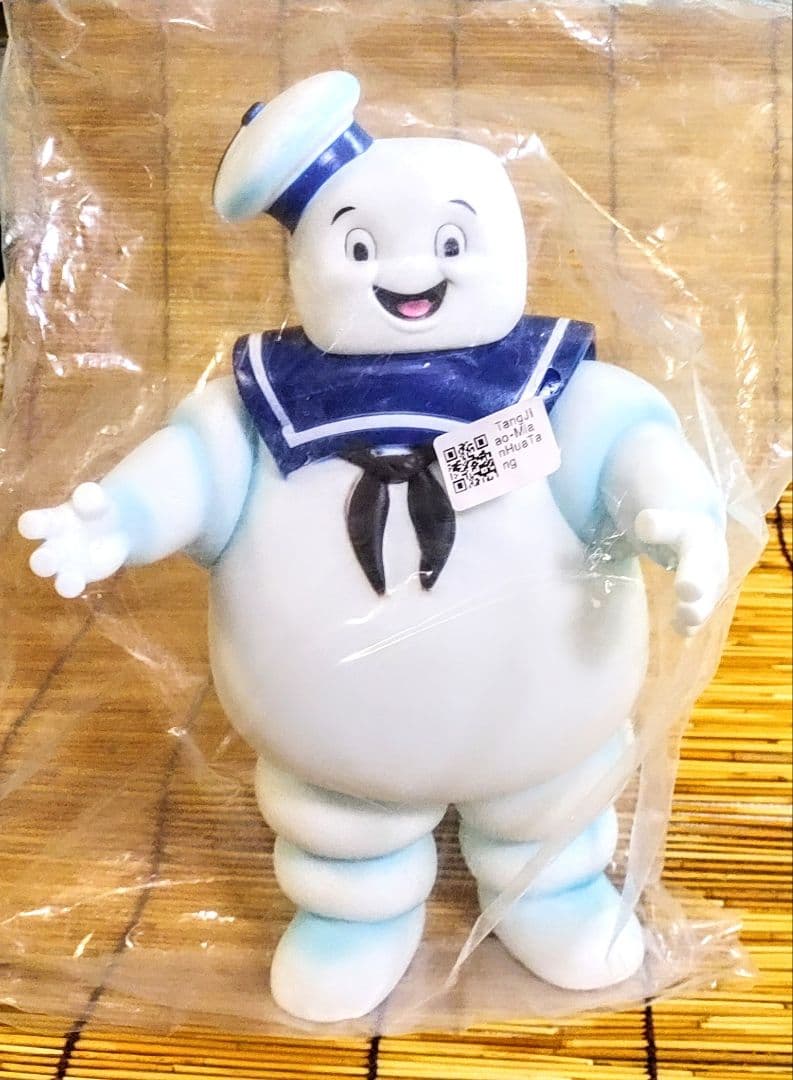 新品未開封★マシュマロマンソフビ26cm★貯金箱にも出来る♪ゴーストバスターズ